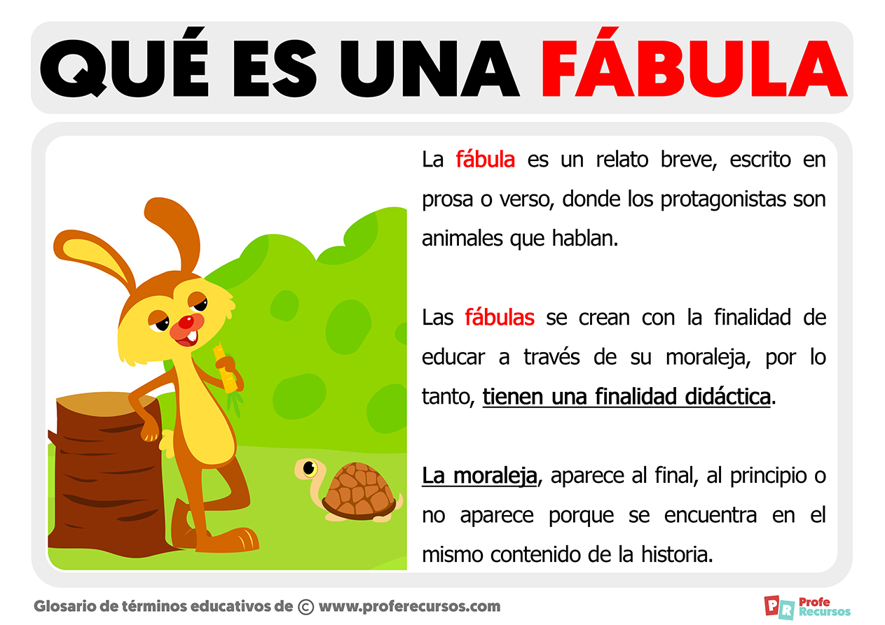 Tipos de fábulas explicadas: Conoce sus enseñanzas ✨ 5 Tipos de fábulas explicadas: Conoce sus enseñanzas ✨