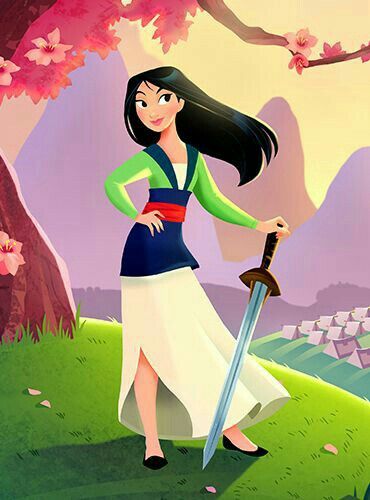 Adaptada de Mulan: La valentía de una joven guerrera  ✨