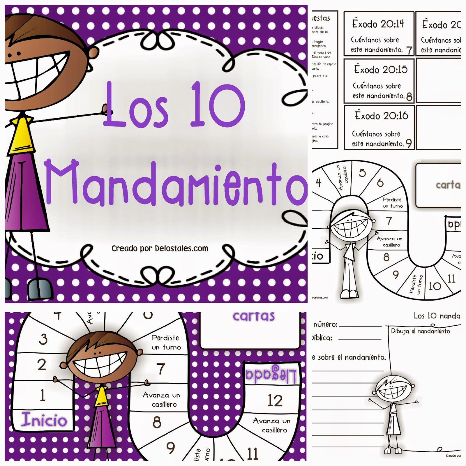 Cómo enseñar los 10 Mandamientos de forma divertida y educativa