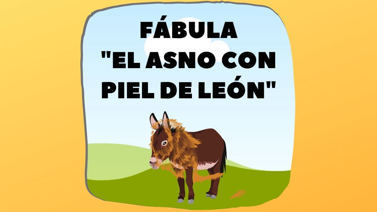 El asno con piel de león: Un cuento de astucia y verdad  ✨