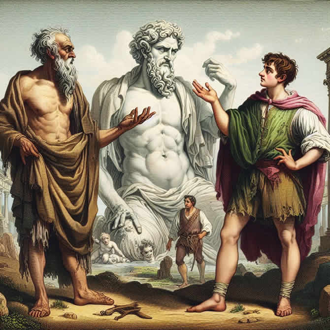 El avaro y el envidioso: una historia de amistad y lecciones