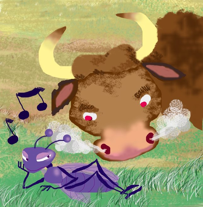 el buey y la cigarra una historia sobre el esfuerzo y la alegria