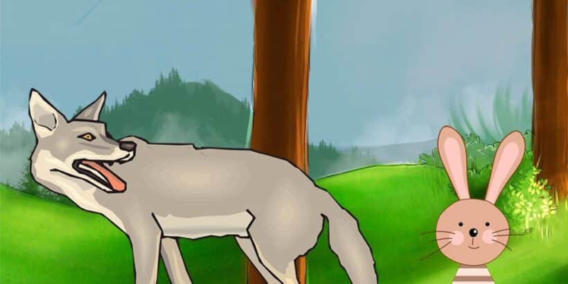 El conejo y el coyote: Una amistad inesperada