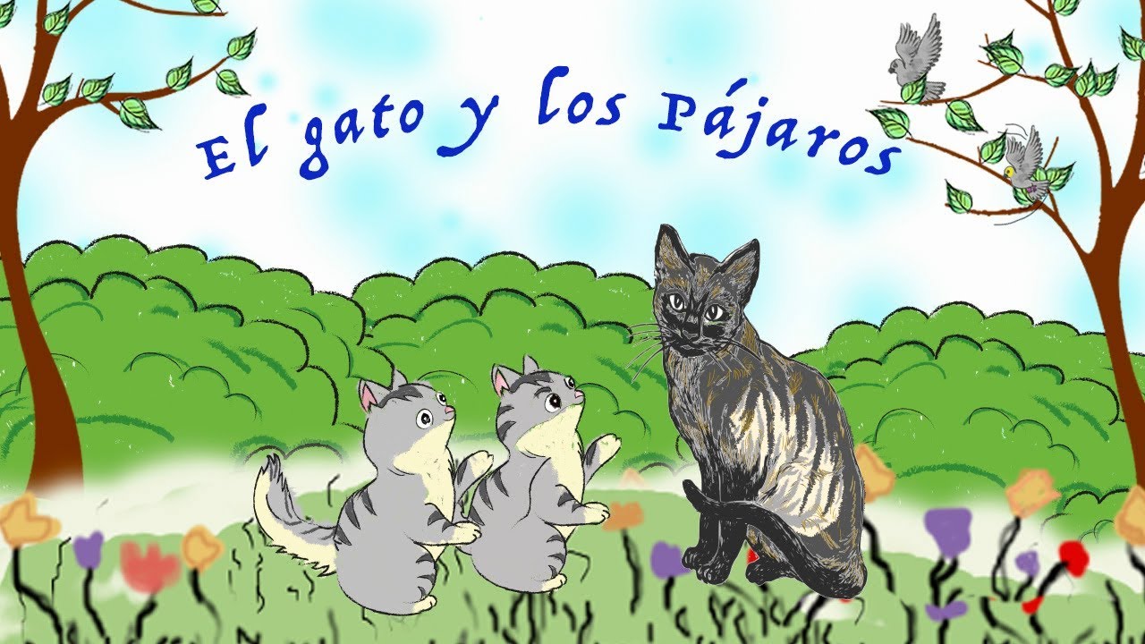 El Gato y Dos Pájaros: Una Amistad Inesperada