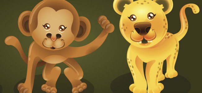 El mono y el leopardo: Una Inesperada Amistad en la Selva