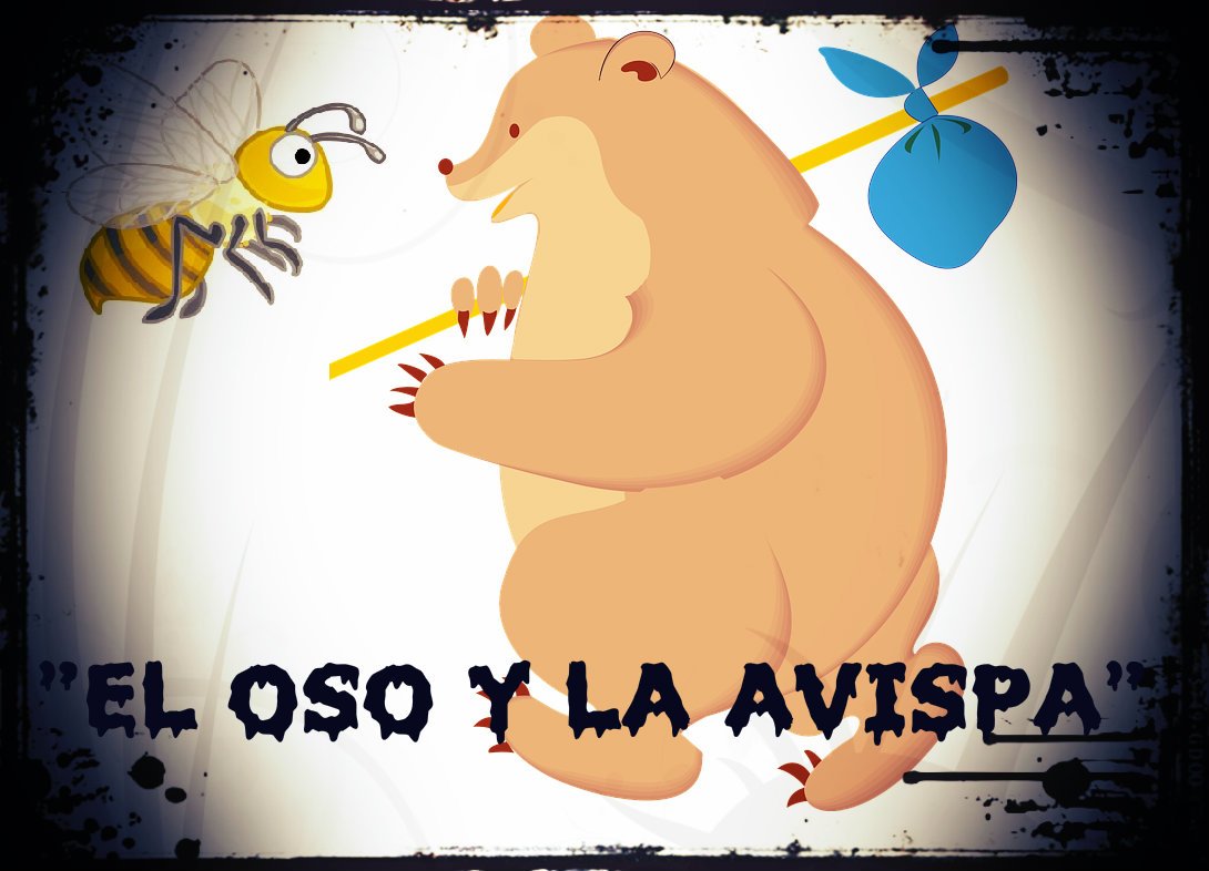 El oso y la avispa: Una Historia de Amistad y Respeto