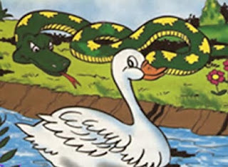 El pato y la serpiente: Una amistad inesperada