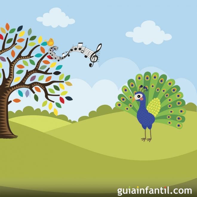 El pavo real y el perro: Una amistad inesperada