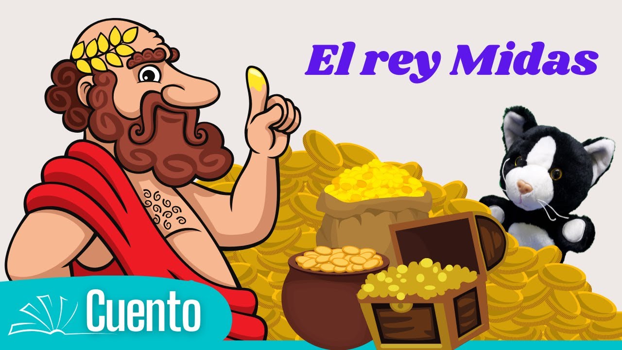 El Rey Midas y su Tocar Dorado: Un Cuento de Sabiduría ✨