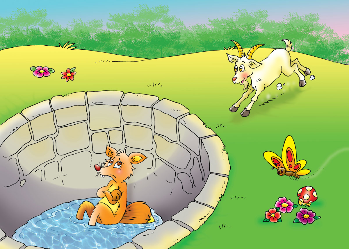 El Zorro y el Cabrito en el Pozo: Una Amistad Curiosa