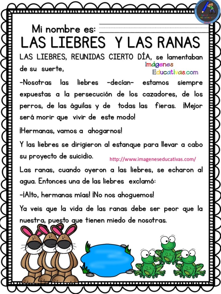 Fabulas para hacer dictados: Enseñanza y diversión