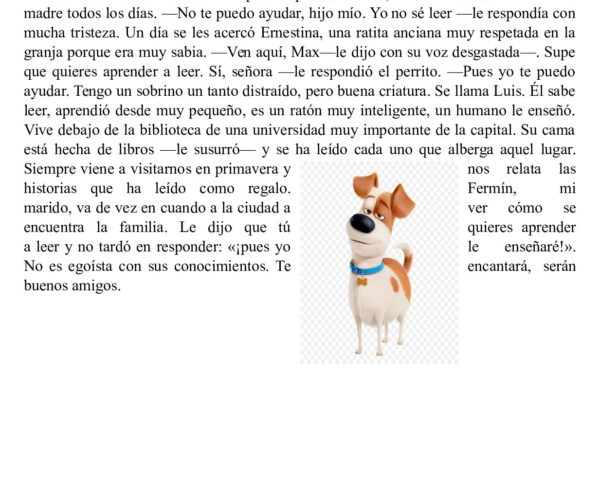 La Aventura de Max, el Perro Inteligente
