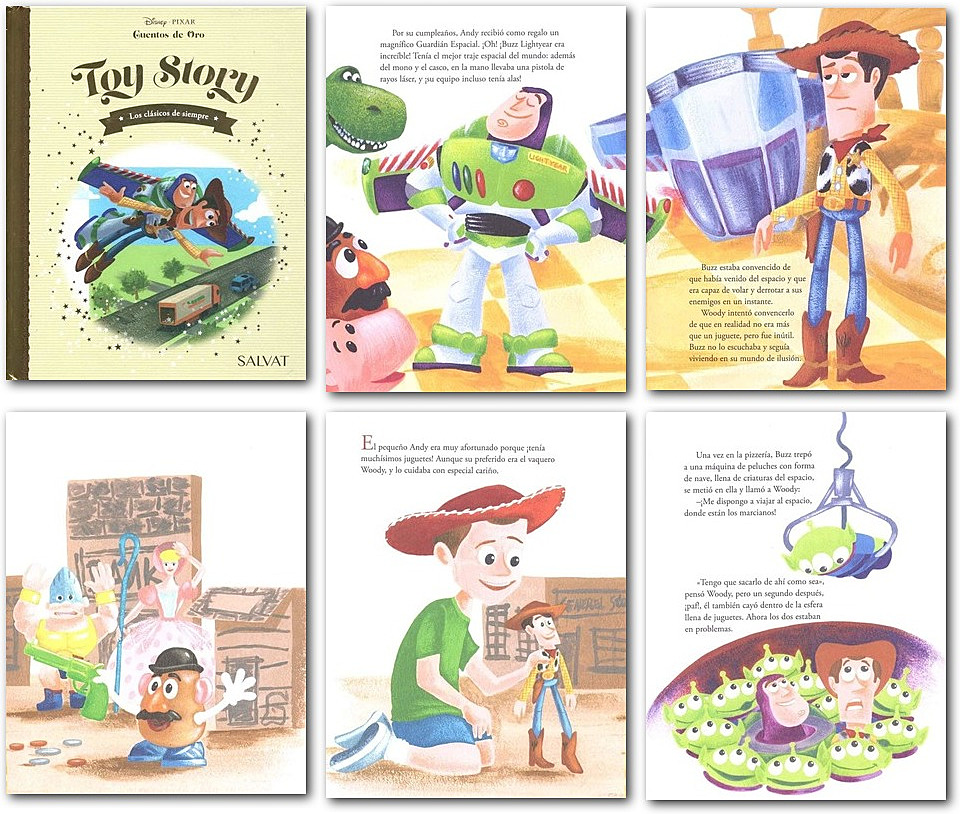 La Aventura Mágica de los Juguetes: Un Cuento de Toy Story  ✨