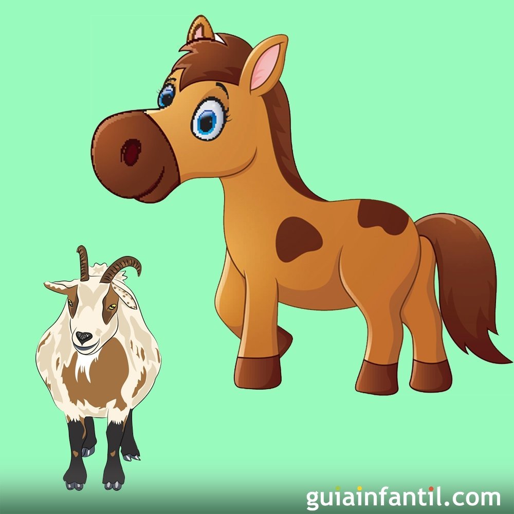 La cabra y el caballo: Un cuento sobre la amistad y la confianza