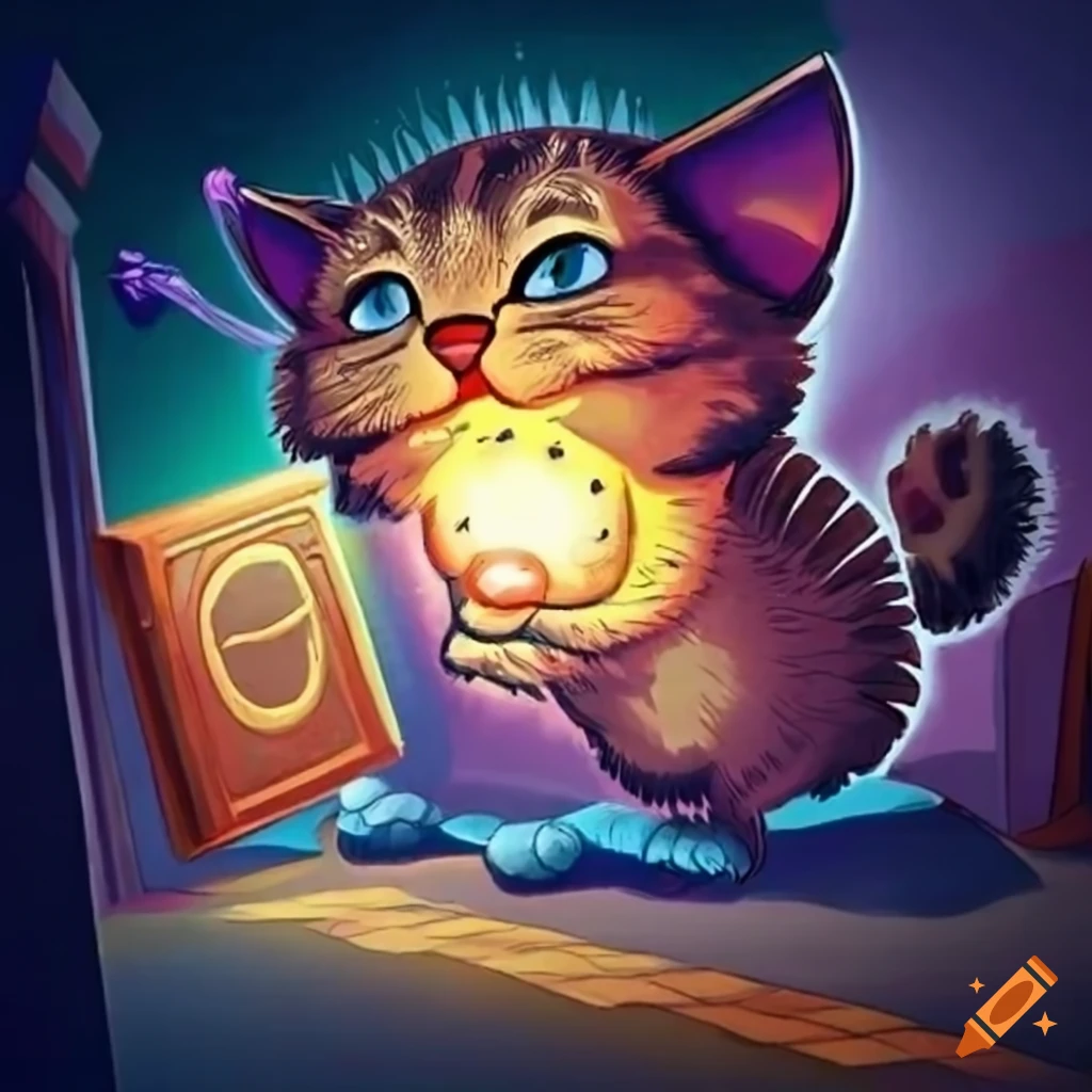 La Gato Curioso: Una Aventura de Exploración y Amistad