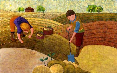 La labrador y sus hijos: Aprendiendo a Trabajar Juntos  ‍