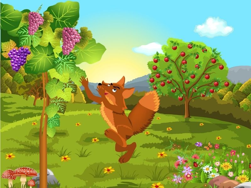 El zorro y las uvas: Un relato sobre la sabiduría del desprecio