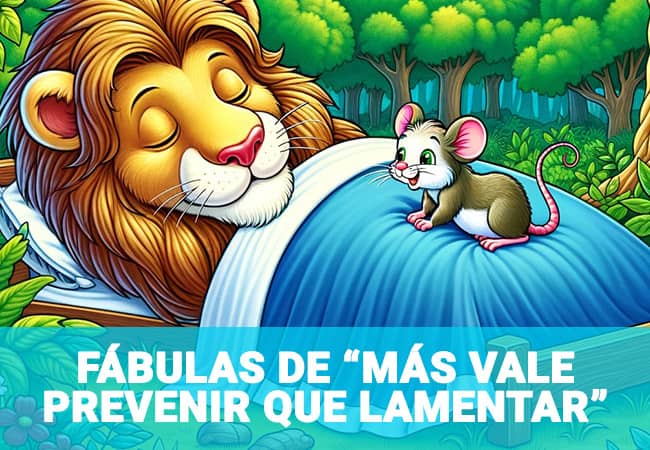 Mas vale prevenir que lamentar: Una historia de sabiduría  ️